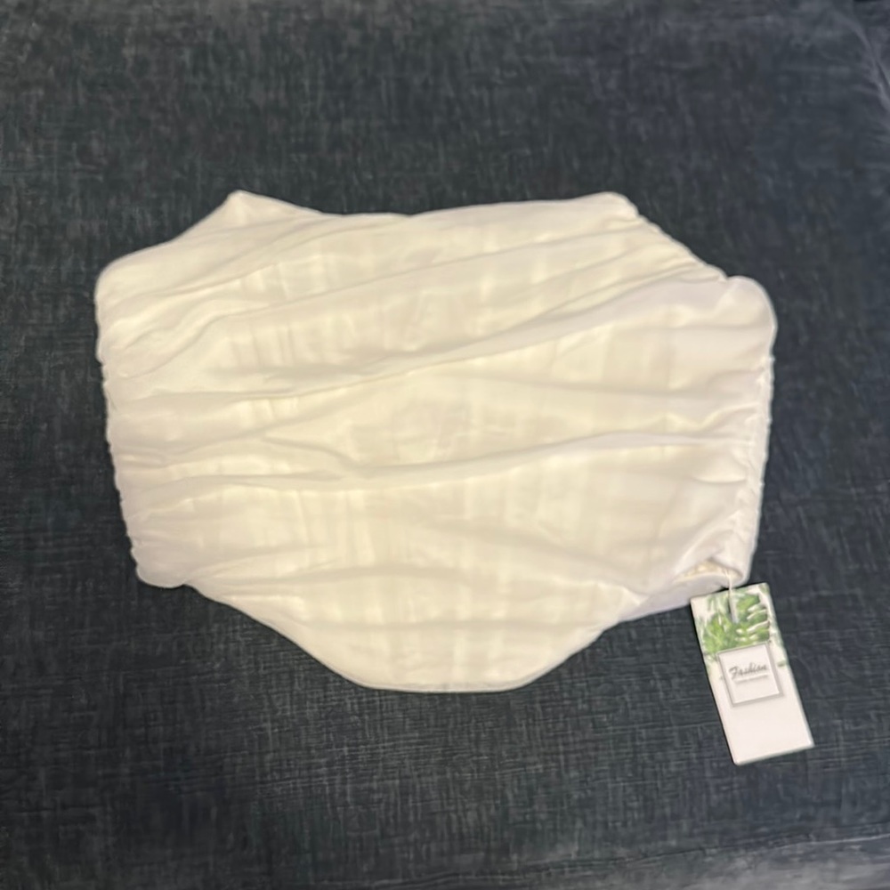 White Corset Top